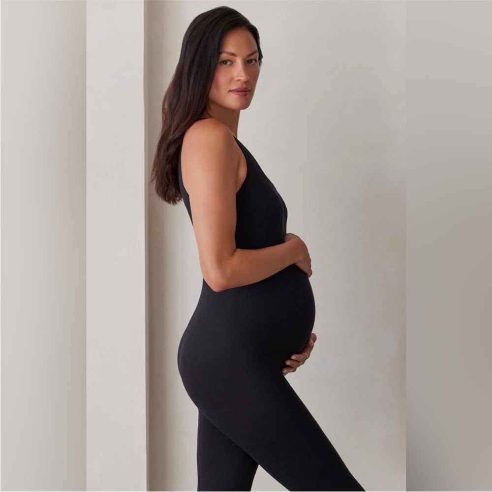 BUMPSUIT (never worn) the Lucy black pregnancy and postpartum onesie maternity